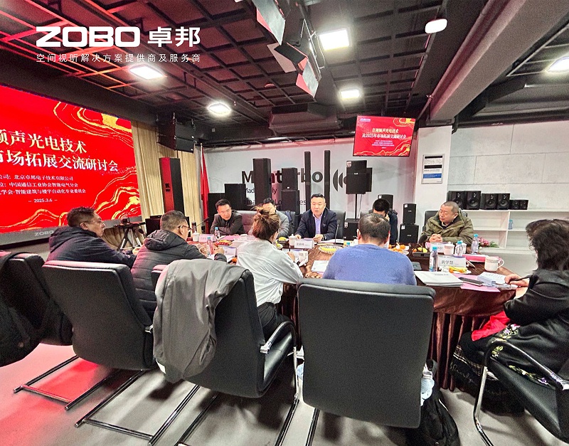 共筑智控新生态 | 2025音视频声光电技术融合与市场拓展研讨会在ZOBO桃子视频APP召开