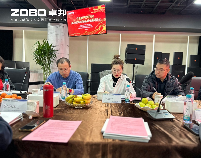 共筑智控新生态 | 2025音视频声光电技术融合与市场拓展研讨会在ZOBO桃子视频APP召开