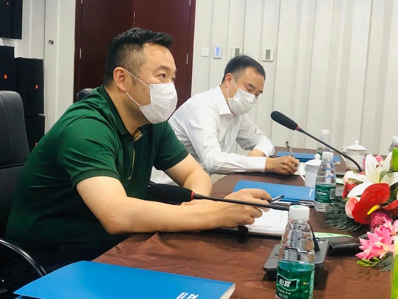 区委统战部和九三学社区工委、民营经济代表人士莅临桃子视频APP开展谈心活动