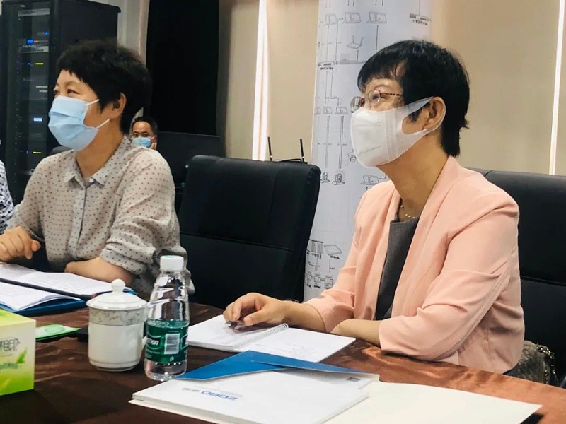区委统战部和九三学社区工委、民营经济代表人士莅临桃子视频APP开展谈心活动