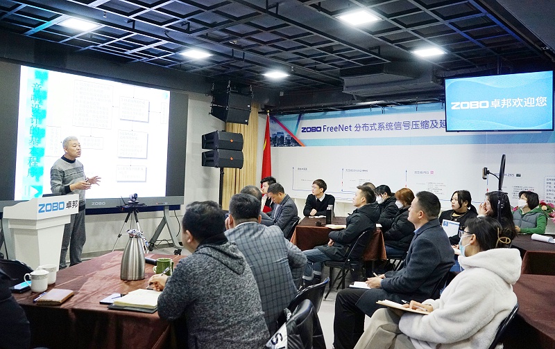 ZOBO桃子视频APP开年技术培训会丨提升专业技术，打造高效团队！