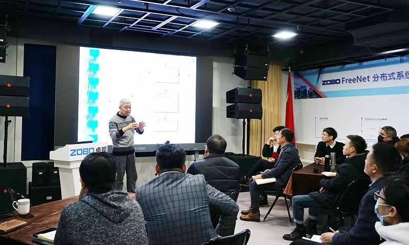 ZOBO桃子视频APP开年技术培训会丨提升专业技术，打造高效团队！