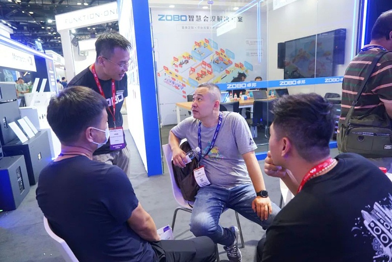7展会回顾丨2023北京InfoComm展圆满收官 ZOBO桃子视频APP感恩遇见 不负期待