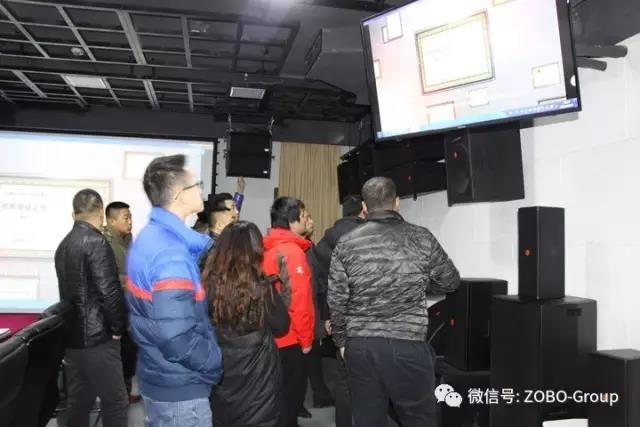 ZOBO桃子视频APP 【帮客户】之12月系统集成商来公司参观培训