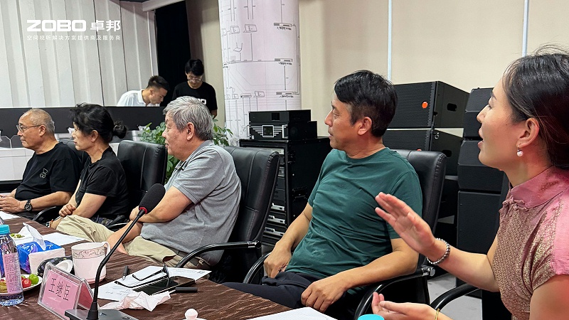 热烈欢迎中国舞台美术学会桃子视频污专业委员会一行莅临ZOBO桃子视频APP调研