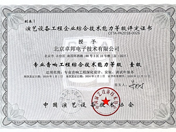 桃子视频污工程综合技术能力一证书