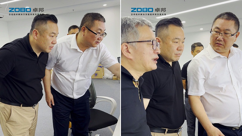 ZOBO桃子视频APP张新峰与协会领导走访中建电子信息技术有限公司，共商发展大计