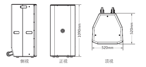 PRS桃子视频污 TW系列 TW215 意大利PRS 剧场一色桃子AV在线桃子视频污 无源音箱 全频音箱TW215三视图