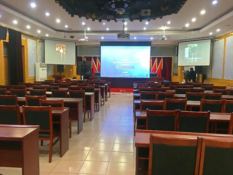 2ZOBO桃子视频APP会议室多功能厅产品案例丨昌平区延寿镇人民政府打造会议室空间视听解决方案