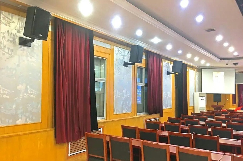 6ZOBO桃子视频APP会议室多功能厅产品案例丨昌平区延寿镇人民政府打造会议室空间视听解决方案