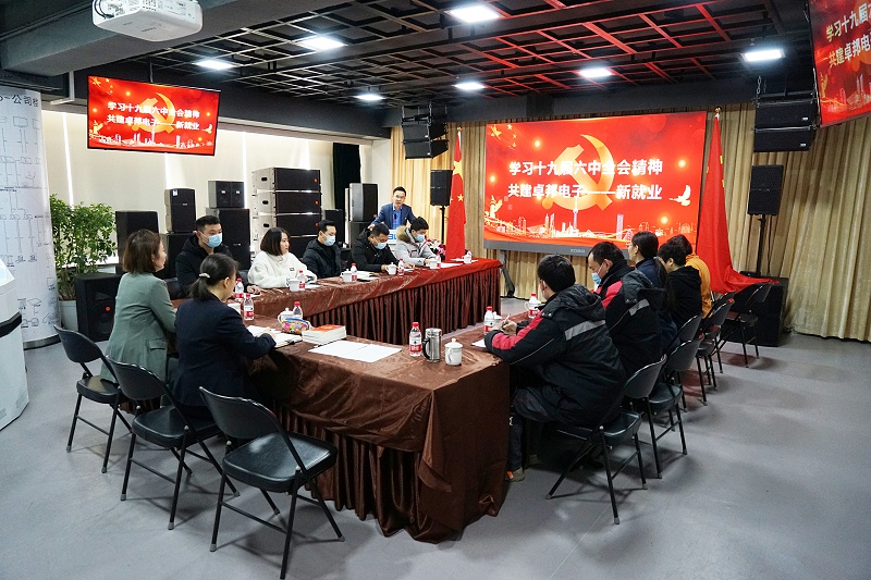 ZOBO桃子视频APP党支部丨开展“学习贯彻党的十九届六中全会精神”主题党日活动