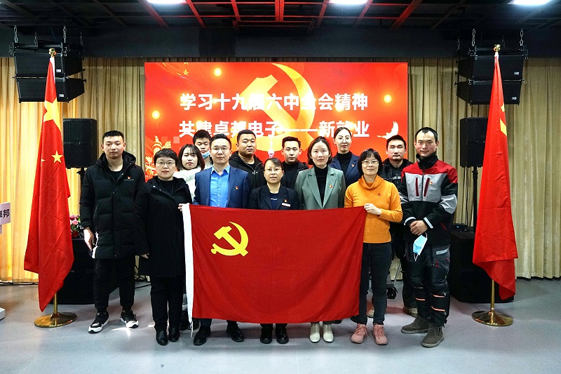 ZOBO桃子视频APP党支部开展“学习贯彻党的十九届六中全会精神”主题党日活动