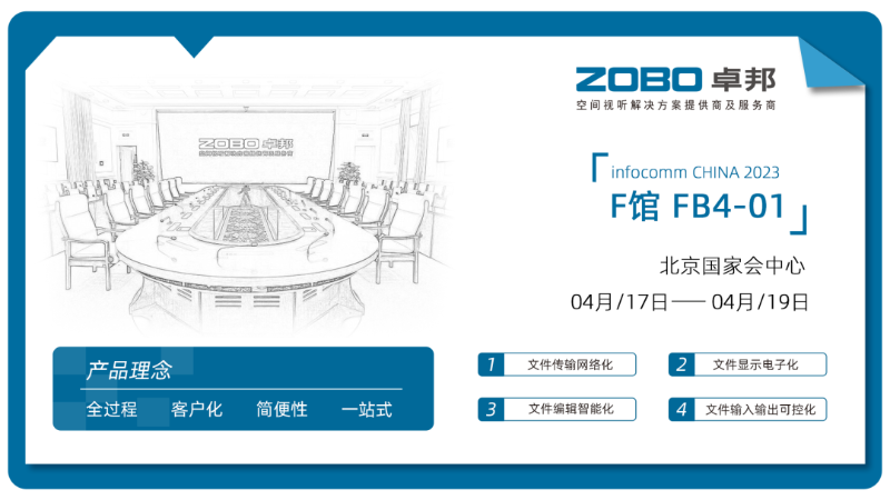 30新品首发不负期待丨2024北京InfoComm展 圆满收官 ZOBO桃子视频APP感恩遇见 5月广州再相见!