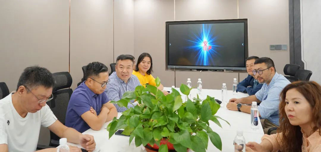 6走访会员企业活动丨ZOBO桃子视频APP董事长张新峰以北京声光视讯行业协会会长身份走访会员企业