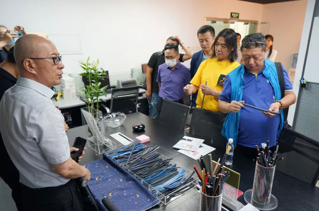 7走访会员企业活动丨ZOBO桃子视频APP董事长张新峰以北京声光视讯行业协会会长身份走访会员企业