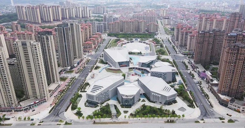 剧场一色桃子AV在线案例丨ZOBO桃子视频APP为瑞金市文化艺术中心提供声光电系统的空间视听解决方案及服务