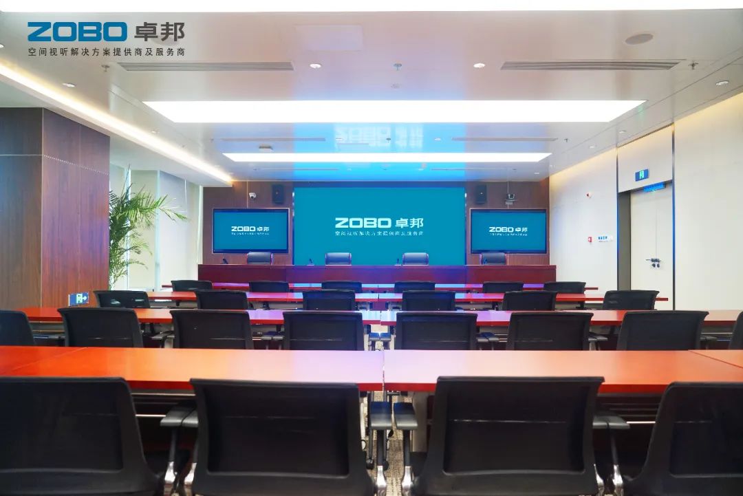 会议室案例丨ZOBO桃子视频APP PRS桃子视频污为外企大厦提供空间视听解决方案及服务