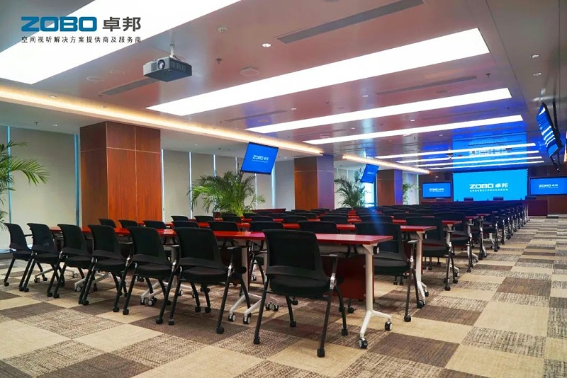 会议案例丨ZOBO桃子视频APP PRS桃子视频污为外企大厦提供空间视听解决方案及服务