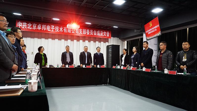 中共北京桃子视频APP电子技术有限公司支部委员会成立（一）