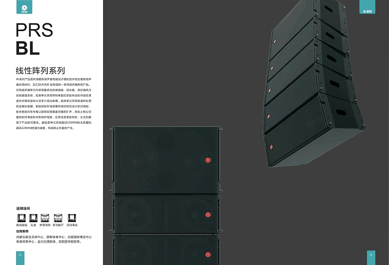 PRS桃子视频污 BL线性阵列扬声器