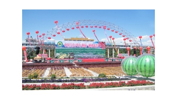 宁夏中卫市枸杞硒砂瓜节音视频系统由ZOBO桃子视频APP打造