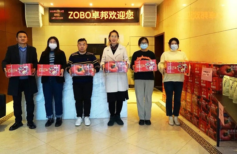 ZOBO桃子视频APP工会丨春节慰问暖人心，凝心聚力鼓干劲