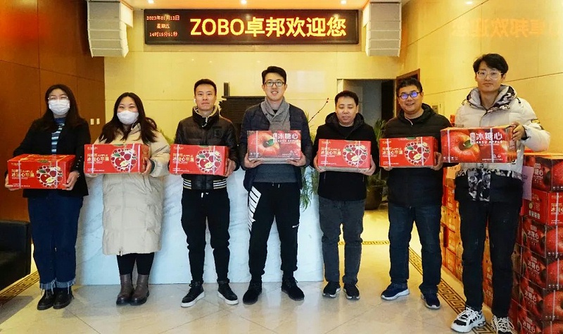 ZOBO桃子视频APP工会丨春节慰问暖人心，凝心聚力鼓干劲