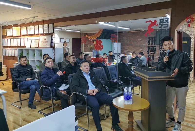 ZOBO桃子视频APP董事长张新峰考察新会员企业
