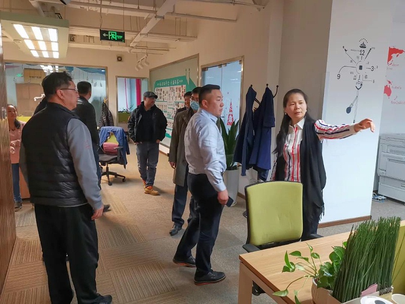 ZOBO桃子视频APP董事长张新峰考察新会员企业