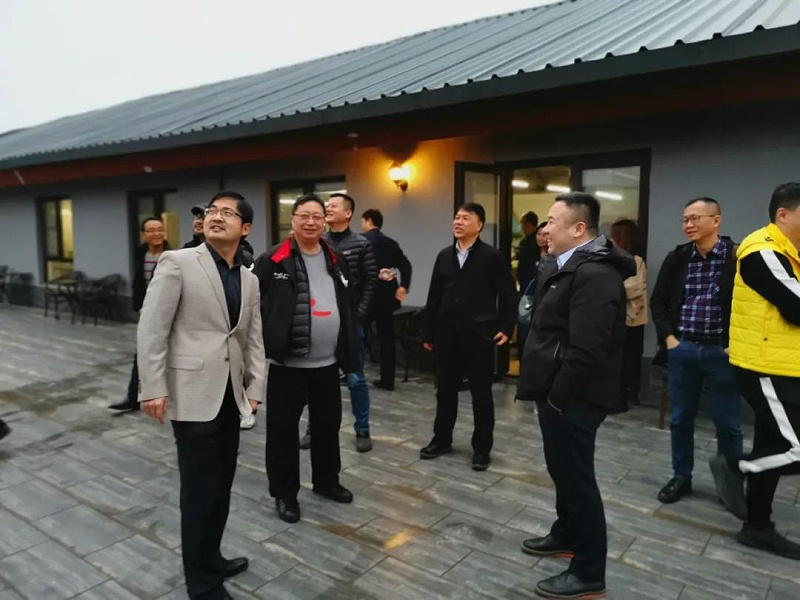 ZOBO桃子视频APP董事长张新峰考察新会员企业
